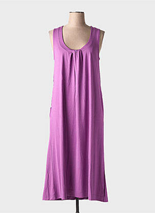 Rochie midi fără mâneci fără mâneci violet SCORZZO femeie