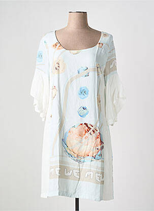 Rochie scurtă alb ELISA CAVALETTI femeie