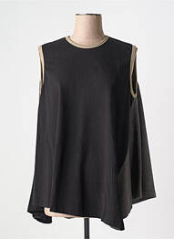 Tunică fără mâneci țesătură jersey negru URBAN BY ALEMBIKA femeie