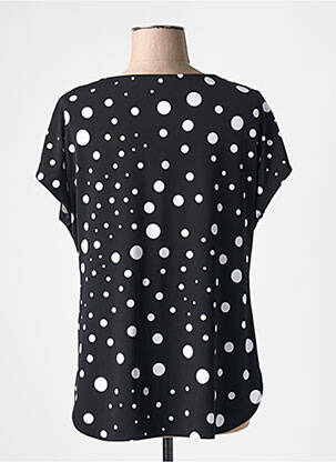 Top țesătură jersey mâneci scurte negru JOSEPH RIBKOFF femeie