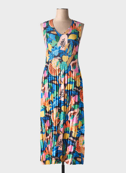 Rochie lungă negru LEO & UGO femeie