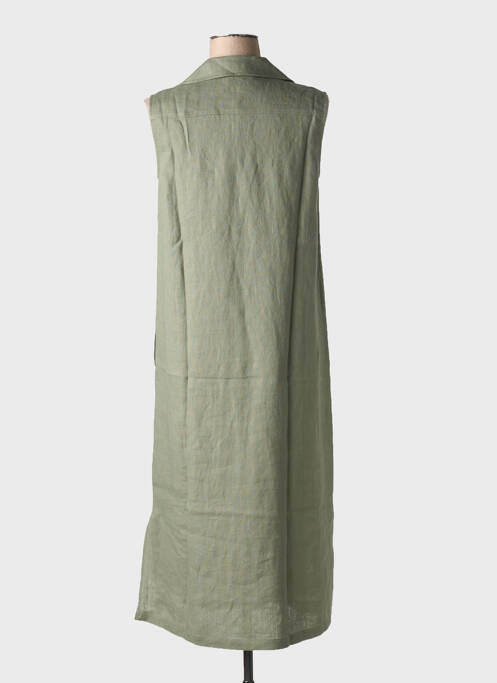 Rochie midi verde CHARMING SMILE femeie