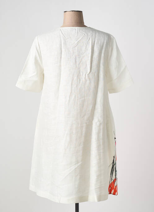 Rochie scurtă bej CHARMING SMILE femeie