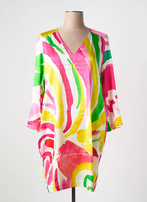 Rochie scurtă roz CHARMING SMILE femeie