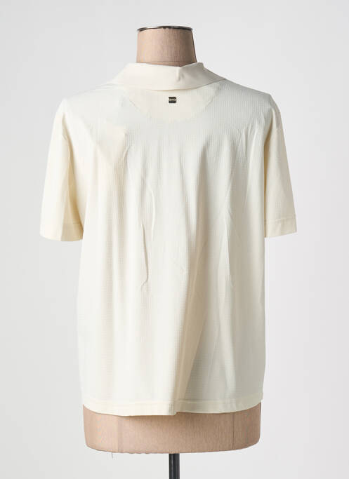 Polo bej RAFFAELLO ROSSI femeie