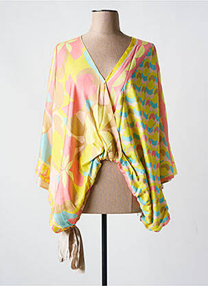 Top galben TRICOT CHIC femeie