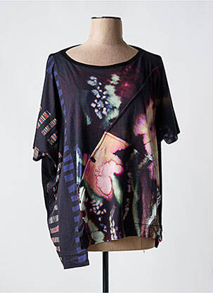 Tricou negru OZAI N KU femeie