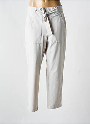 Pantalon drept gri RAFFAELLO ROSSI femeie