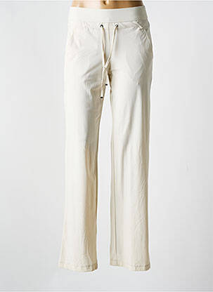 Pantalon drept bej RAFFAELLO ROSSI femeie
