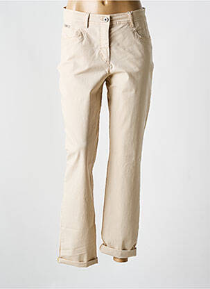 Pantalon drept bej RECOVER C.C. femeie