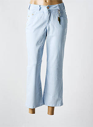 Blugi cu croială dreaptă albastru RECOVER C.C. femeie