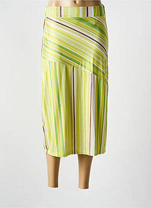 Fustă lungă verde SCORZZO femeie