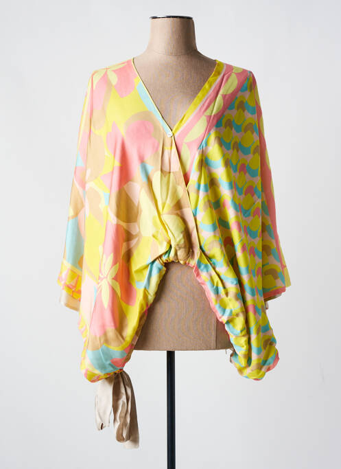 Top galben TRICOT CHIC femeie