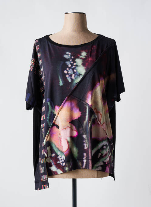 Tricou negru OZAI N KU femeie