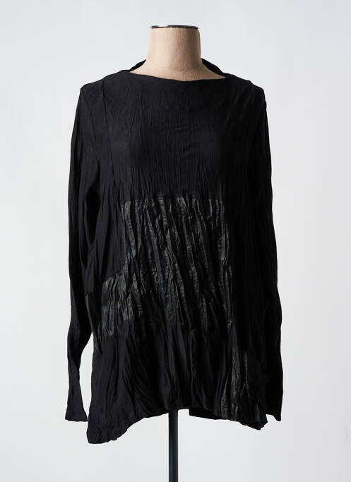 Tunică mâneci lungi negru OZAI N KU femeie