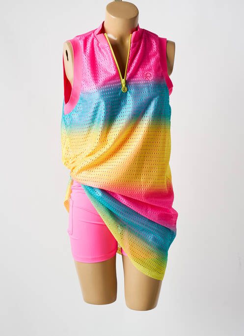 Set șort roz SPORTALM femeie