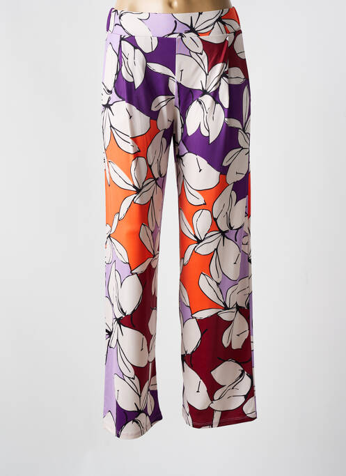 Pantalon drept violet SCORZZO femeie
