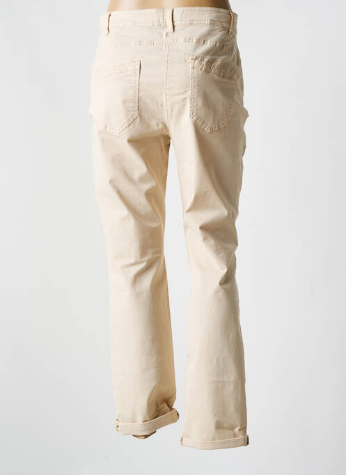 Pantalon drept bej RECOVER C.C. femeie