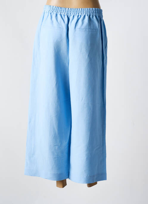 Pantalon larg albastru RAFFAELLO ROSSI femeie