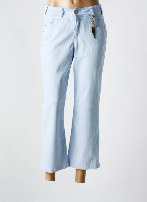 Blugi cu croială dreaptă albastru RECOVER C.C. femeie