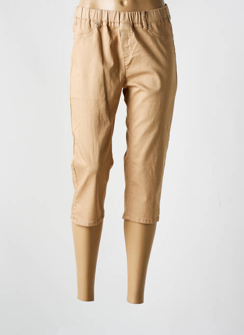 Pantalon trei sferturi maro CISO femeie