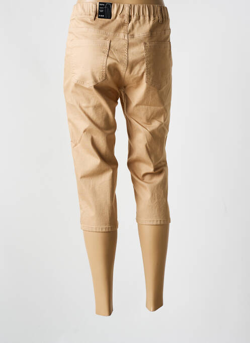 Pantalon trei sferturi maro CISO femeie