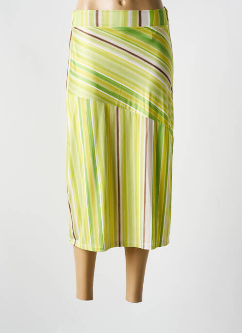 Fustă lungă verde SCORZZO femeie