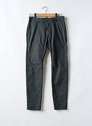 Pantalon chino elasticitate mărime normală verde PULL IN bărbat
