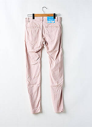 Pantalon chino elasticitate mărime normală roz PULL IN bărbat