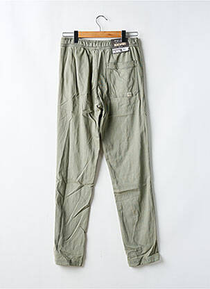 Pantalon chino elasticitate mărime normală verde PULL IN bărbat