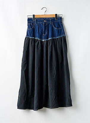 Fustă lungă albastru PLEASE femeie