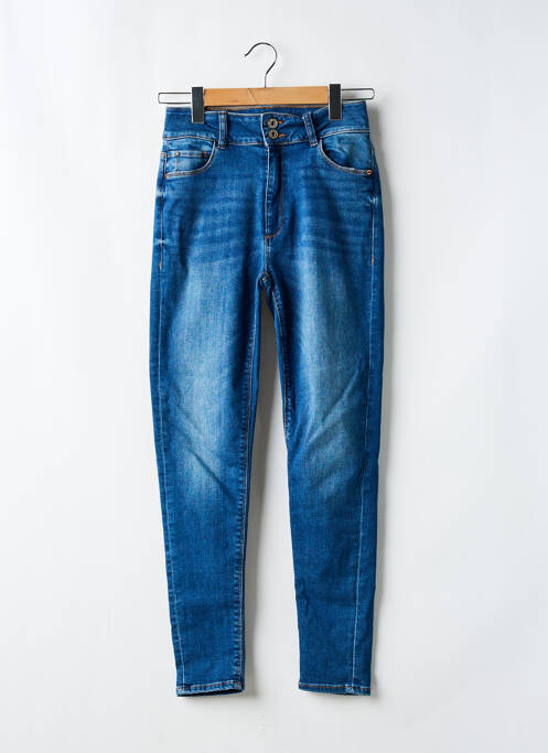 Blugi cu croială slim albastru FRACOMINA femeie