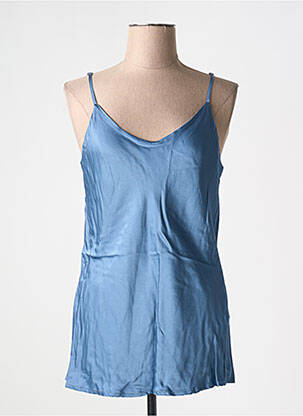 Top albastru LAUREN VIDAL femeie