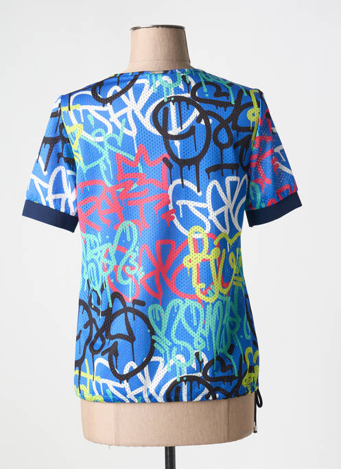 Tricou albastru MC PLANET BY INNATE femeie