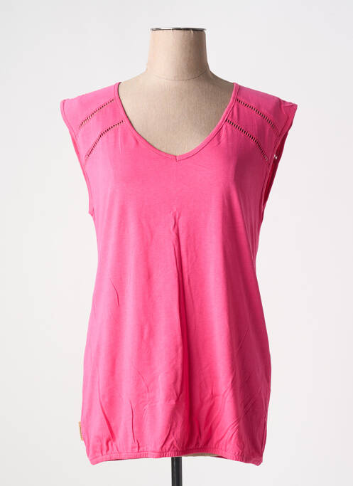 Tricou roz RAGWEAR femeie