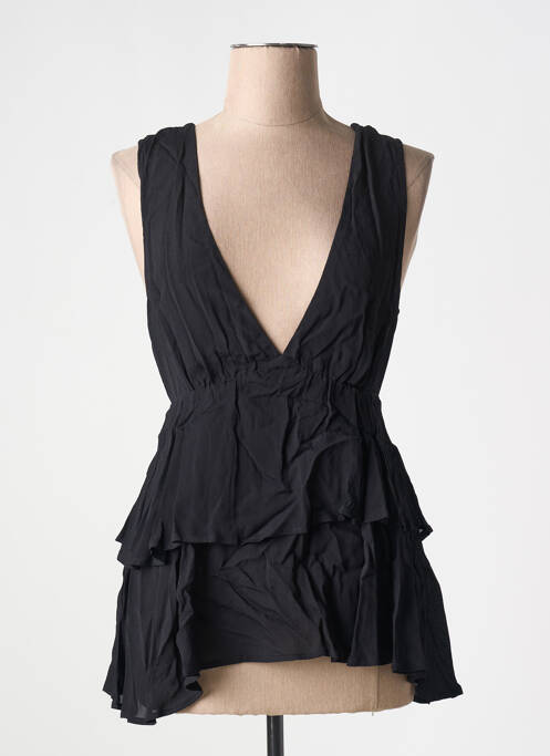 Top negru FRACOMINA femeie