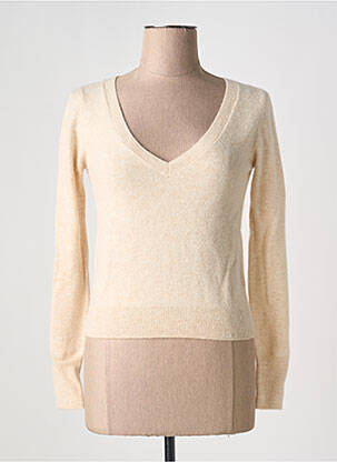 Pulover bej FRACOMINA femeie