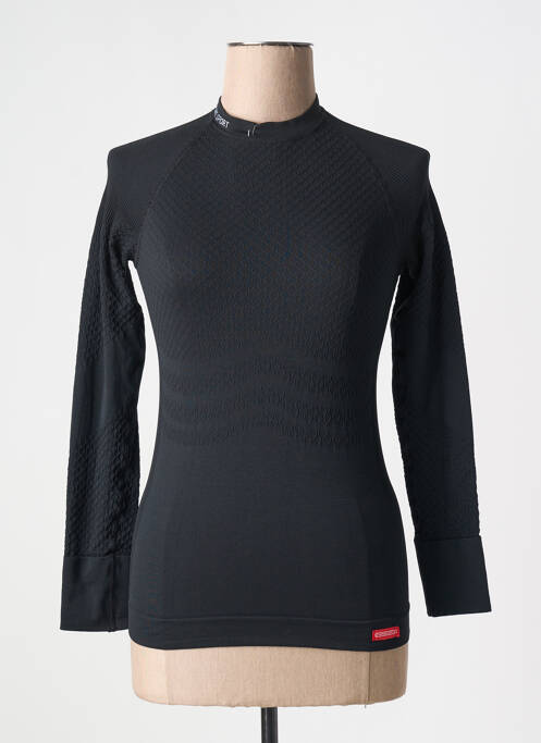 Maletă elasticitate mâneci lungi negru DAMART femme