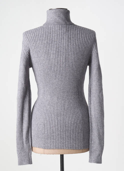 Pulover cu guler înalt gri FRACOMINA femeie