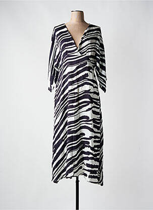 Rochie lungă negru FRACOMINA femeie