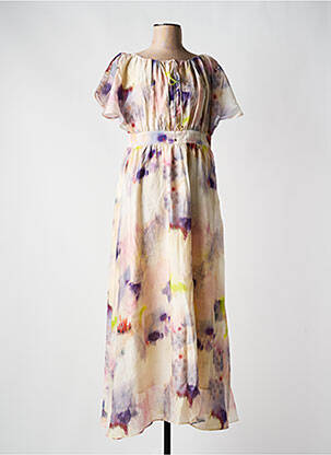 Rochie lungă bej GOA GOA femeie