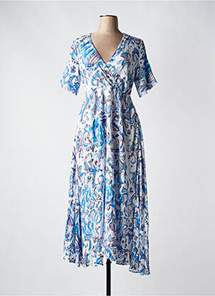 Rochie lungă albastru SURKANA femeie