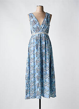 Rochie midi albastru GOA GOA femeie