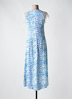 Rochie midi mâneci scurte mâneci scurte albastru GOA GOA femeie