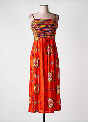 Rochie midi portocaliu SURKANA femeie