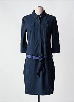 Rochie midi albastru HBT femeie