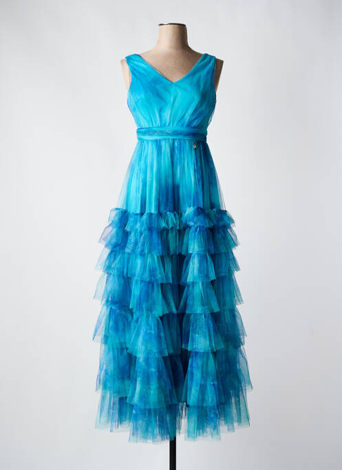 Rochie lungă albastru GOA GOA femeie