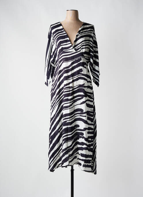 Rochie lungă negru FRACOMINA femeie