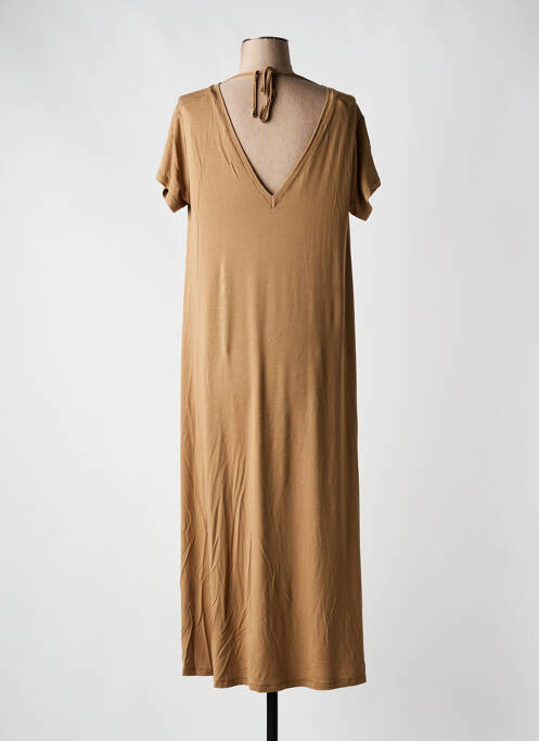 Rochie midi maro PLEASE femeie