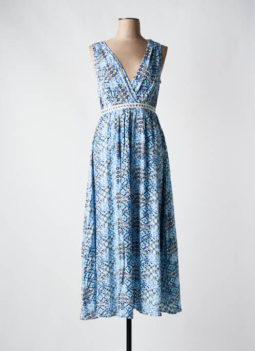 Rochie midi albastru GOA GOA femeie